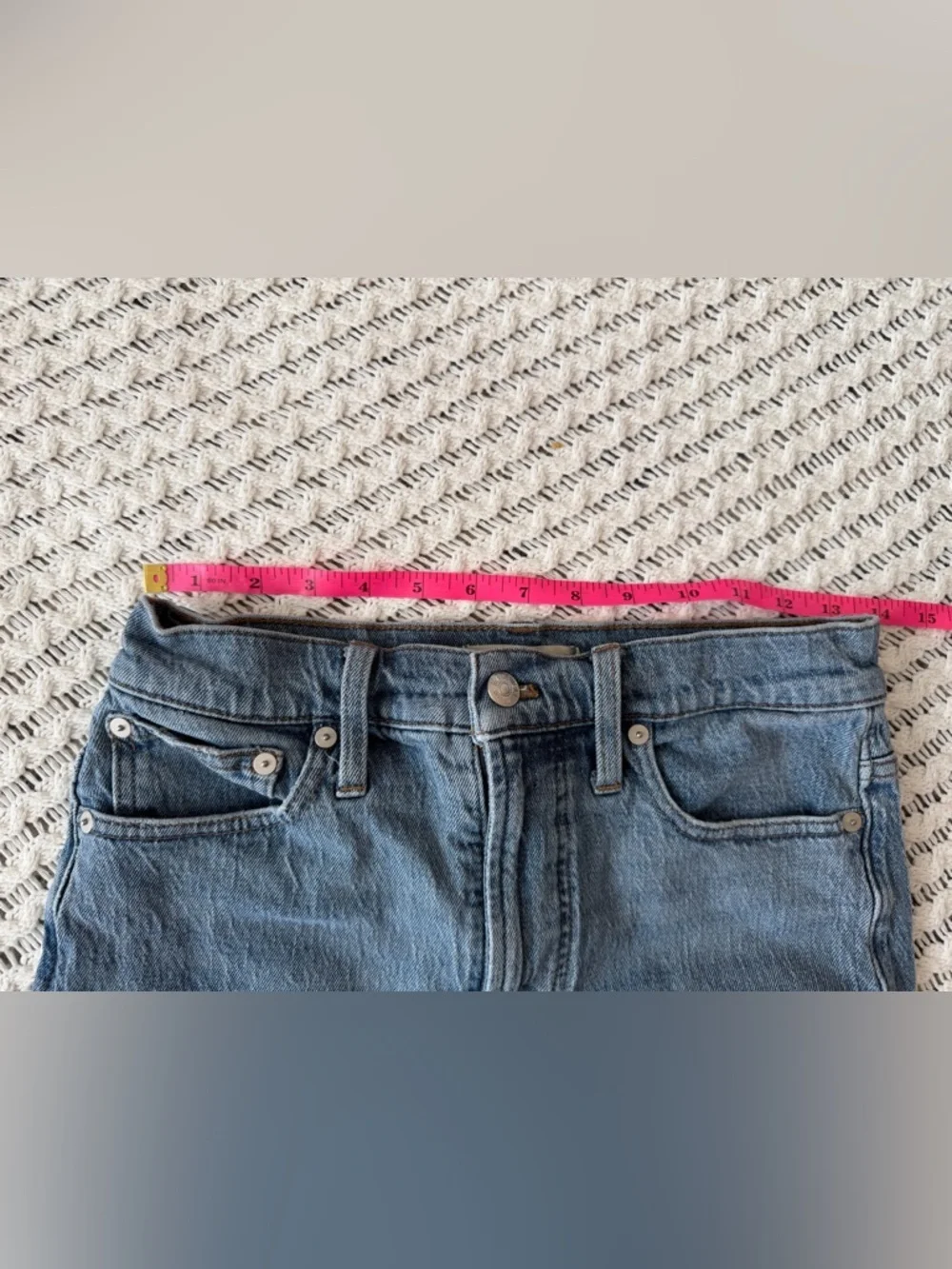 MADEWELL EUC The Perfect Vintage Classic High-Rise Denim Jeans Women’s Size 26